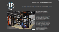 Desktop Screenshot of jpdisplays.com